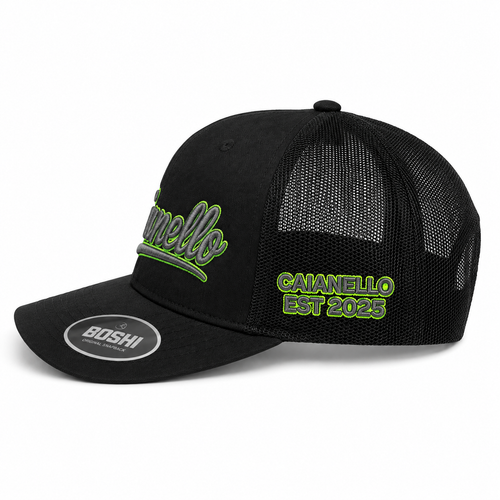 Neon Yellow Trucker - Caianello Cap